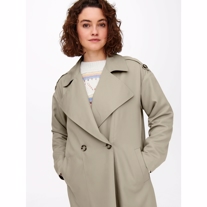 ONLY Trenchcoat Line Beige